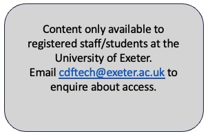 Content only available to registered staff/students at the University of Exeter. Email cdftech@exeter.ac.uk to request access